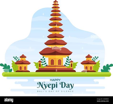 Happy Nyepi Day Or Bali S Silence To Hindu Ceremonies In The Background