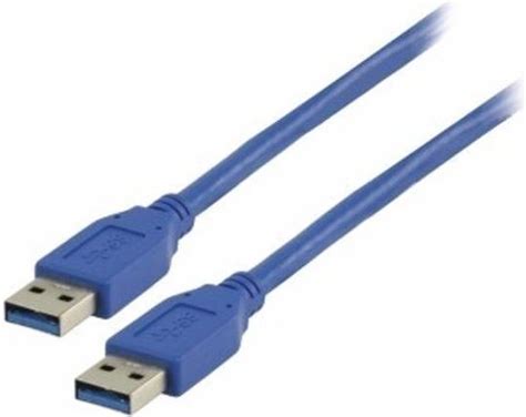 USB 3 0 USB A Mannelijk USB A Mannelijk Kabel 1 50 M Blauw Bol