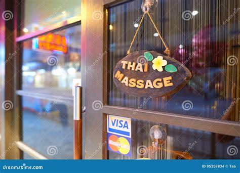 Thai Massage Editorial Stock Image Image Of Thailand 95358834