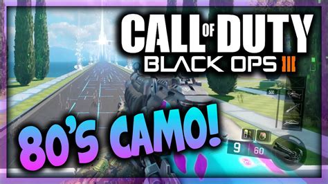 Black Ops 3 80s Camo Paint Shop Tutorialgameplay Black Ops 3 Paint