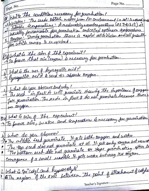 Biology Ch 6 Seeds Structure And Germination Icse Class 9 Hacky Techy