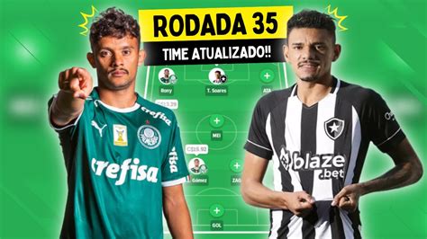 CARTOLA FC 2022 RODADA 35 TIME PARA MITAR E VALORIZAR DICAS YouTube