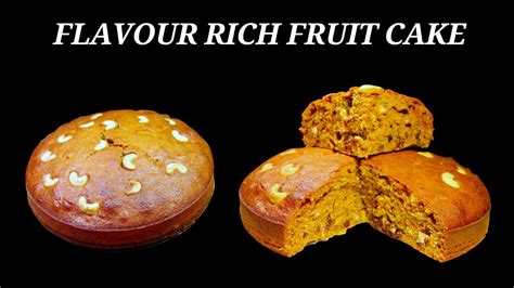 Flavour Rich Fruit Cake No Alcohol Plum Cake Youtube