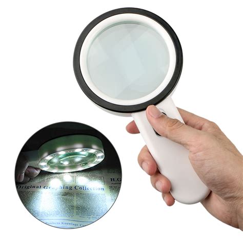 Lighted Magnifying Glass For Visually Impaired Shelly Lighting