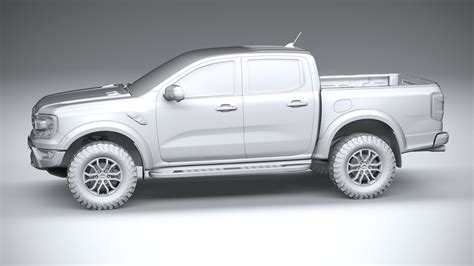 3d Ford Ranger Raptor 2023 Turbosquid 2004477