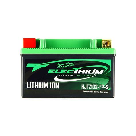 Batterie Lithium Electhium V Ah Ytz S Bs Hjtz S Fp S