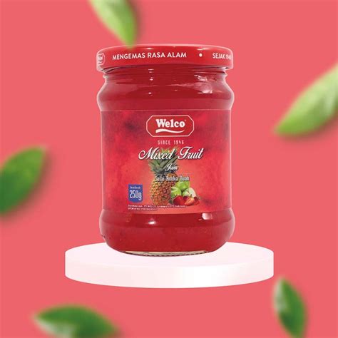 Jual Welco Mix Fruit Jam G Shopee Indonesia