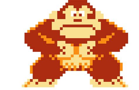 Donkey Kong Pixel Art Maker