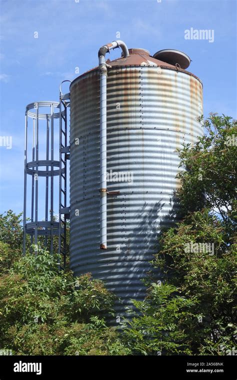 Farm Silo Hi Res Stock Photography And Images Alamy