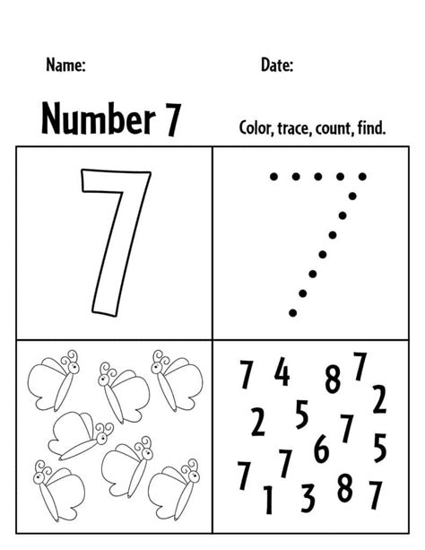 Number Worksheets