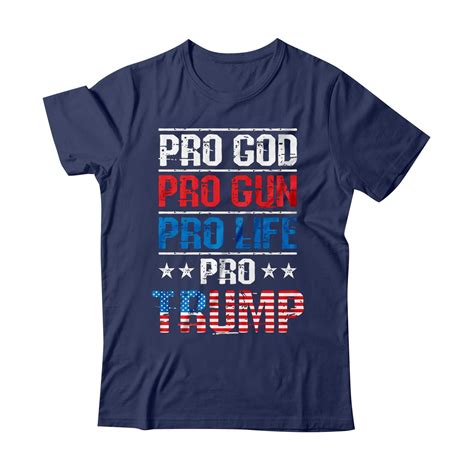 Trump 2024 Shirts For Unisex Trump Flag 2024 We The People Stand With Donald Trump Pro God Pro