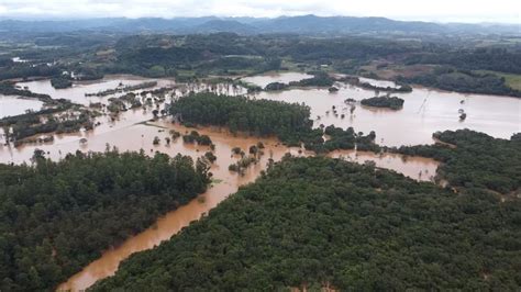 Galeria Imagens A Reas Mostram Pontos De Alagamentos Em Ven Ncio