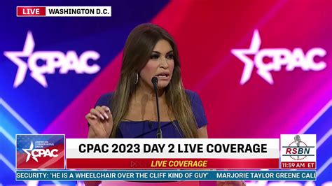 Full Speech Kimberly Guifoyle Cpac Washington D C Day Two 3 3 2023