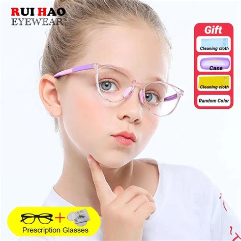 Customize Kids Prescription Eyeglasses Children Glasses Fill Resin Lens