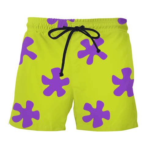 Plstar Cosmos 2019 Summer Men Casual Shorts 3d Patrick Star Trousers