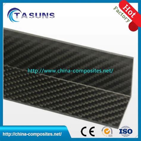 1mm 2mm 3mm 4mm Twill Glossy Carbon Fibre Angle Manufacturers And