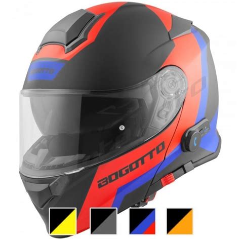 Bogotto V271 BT Zabu Bluetooth FLIP-UP HELMET