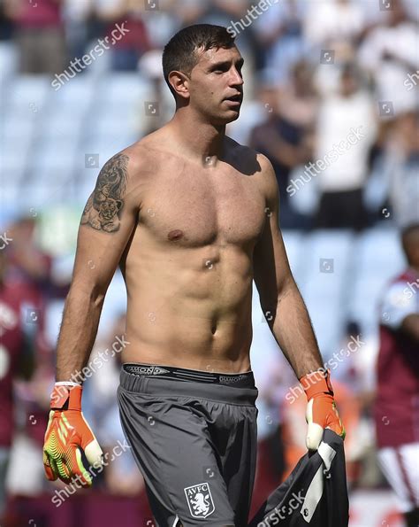 Aston Villas Goalkeeper Emiliano Martinez Celebrates Editorial Stock Photo - Stock Image ...