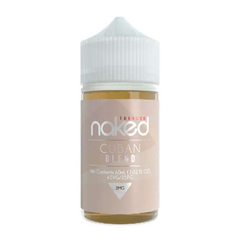 Liquido Naked Cuban Blend Mg Ml Sampa Vapor