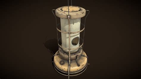 Old Oil Heater Gas Stove 24 Mb Download Free 3d Model By Mehdi