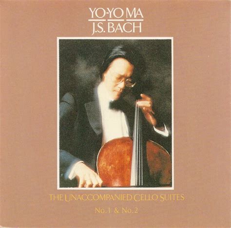 The First Pressing CD Collection: Johann Sebastian Bach - Cello Suites ...