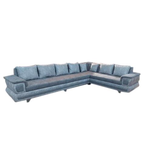 Seater Velvet Grey Corner Sofa Set At Rs Set In Bhilwara Id