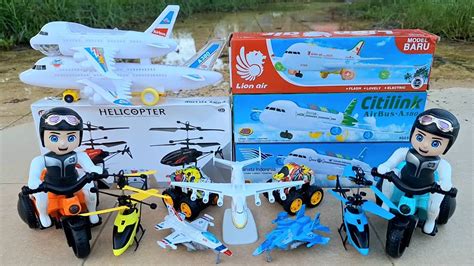 Unboxing And Testing Pesawat Terbang Fly Helicopter Rc Pesawat Kargo