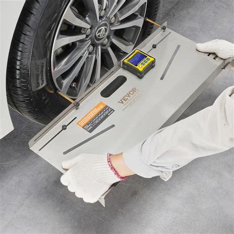vevor wheel alignment tool  pack toe plates camber caster toe gauge