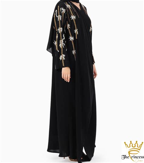 Abaya Hand Stone Design