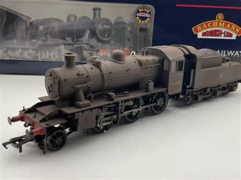 Oo Gauge Bachmann Ivatt Class Mt Br Black Loco Weathered