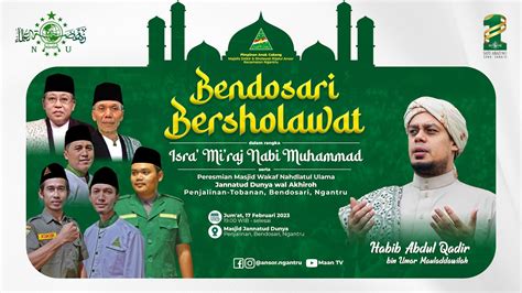 Live Pengajian Umum Memperingati Isra Mi Raj Nabi Muhammad Saw