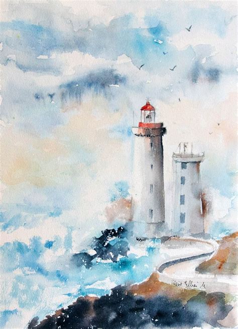 Aquarelles Marines Par Martine JACQUEL Aquarelliste Watercolorist