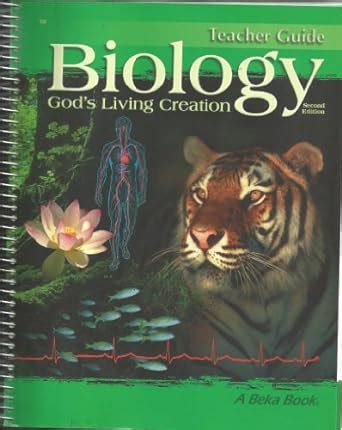 Biology God S Living Creation Teacher Guide Jean Spitsbergen