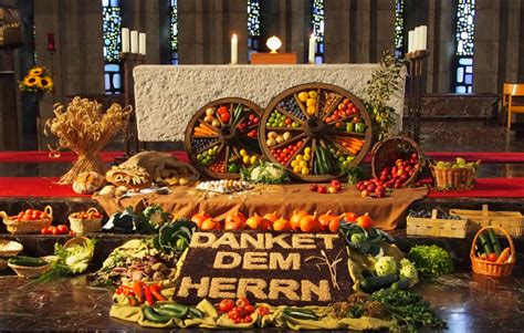 Danket Dem Herrn Erntedank Auf Der Liebfrauenh He Sch Nstatt