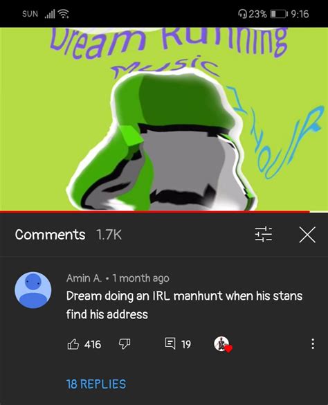 Found this while listening to dreams speedrun music but earrape and oh ...