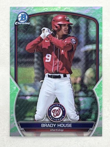 Brady House Bowman Draft Chrome Lunar Glow Refractor Bdc