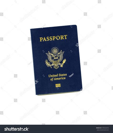 Front Cover Us Passport Rotation Variation Stock Photo 578262676 ...