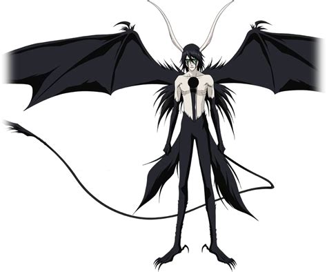 The Big Imageboard Tbib Arrancar Black Hair Bleach Claws Espada Green Eyes Horns Male Focus