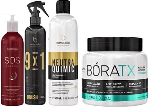 Kit Borabella BóraTX Neutra SOS Extreme Brush Beleza na Web