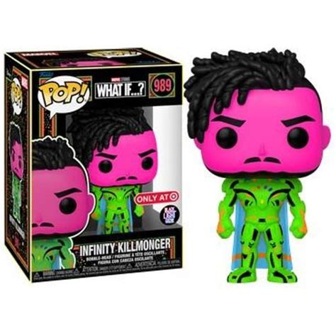 Verified Infinity Killmonger Blacklight By Funko Pop Whatnot