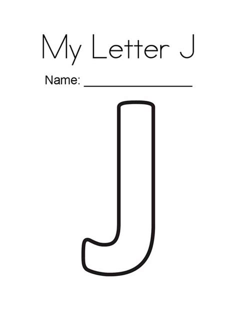 Letter J Coloring Pages