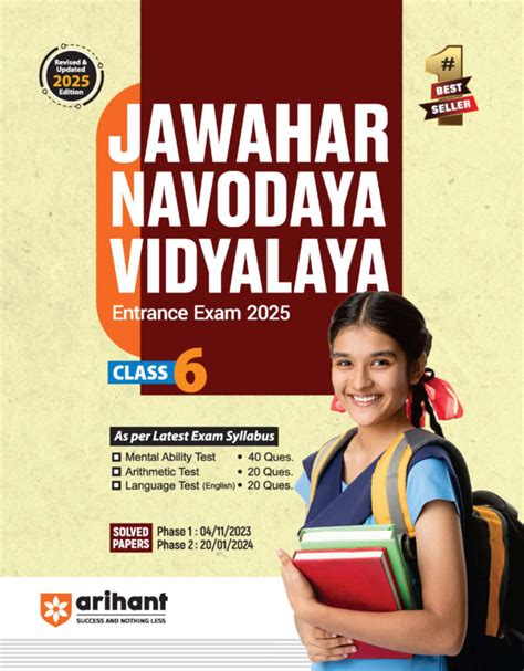 Arihant Jawahar Navodaya Vidyalaya Entrance Exam Class