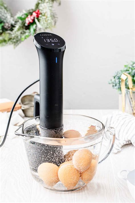 How to Pasteurize Eggs Sous Vide