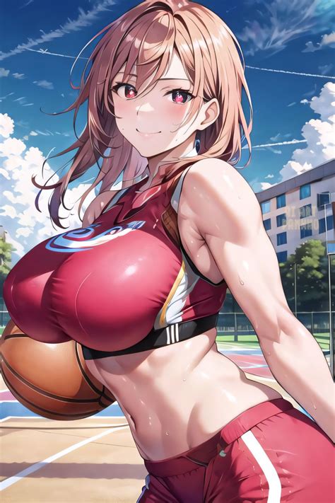 Rule 34 1girls Ai Art Panwho Ai Generated Armpits Basketball Breasts