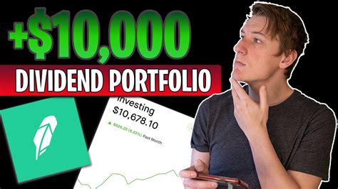 How I Built A 10 000 Robinhood Dividend Portfolio From Scratch