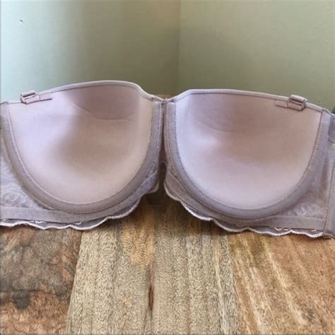 Maidenform Intimates Sleepwear Maidenform Nude Embroidered Pushup Balconette Bra Poshmark