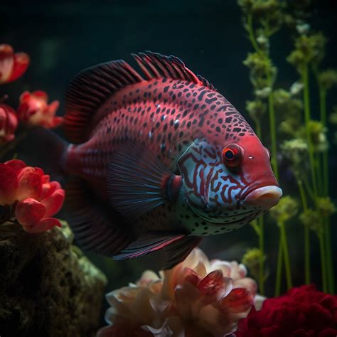 Flowerhorn Cichlid Aquarium Free Photo On Pixabay