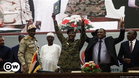 Sudan Transition Deal Signed DW 08 17 2019