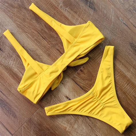 FREE SHIPPING Sexy Tie Knot Front Bikini Set JKP1376 Allkpop Shop