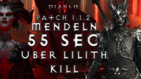 Summon NECRO 55 Sec UBER LILITH KILL Patch 1 1 2 Diablo 4 Season1